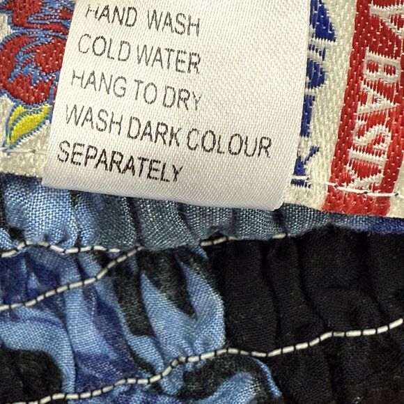 NEW Hawaiian Original by Basix Smocked Tube Top Polynesian Beach Surf Island OS - Picture 6 of 8